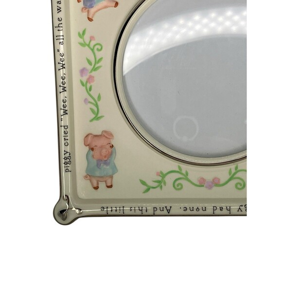 Hallmark Baby Boy Picture Frame "This Little Piggy" Nursery Rhyme Shower Gift - Picture 7 of 13